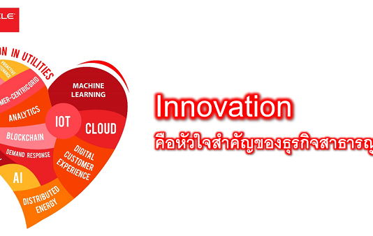 นวัตกรรม (Innovation) คือหัวใจสำคัญของธุรกิจสาธารณูปโภคยุคใหม่ Innovation