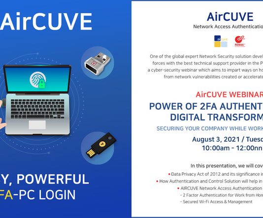 จัดงาน 2FA Security Webinar มุ่งรักษาความปลอดภัยบริษัทขณะทำงานทางไกล